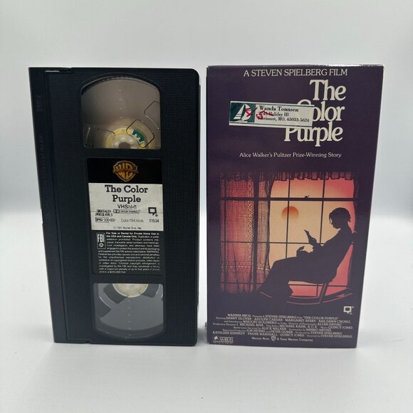 The Color Purple VHS 1985 Spielberg Film Starring Whoopi Goldberg - Picture 3 of 3